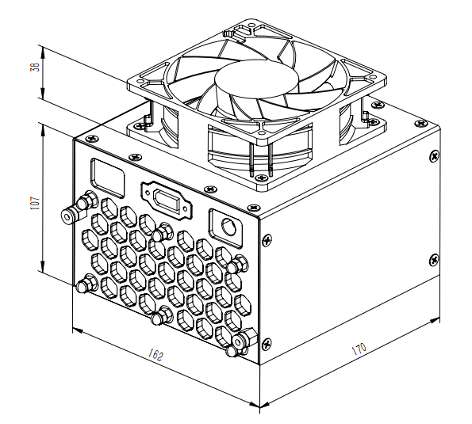H2Gatech 600W Fuel Stack