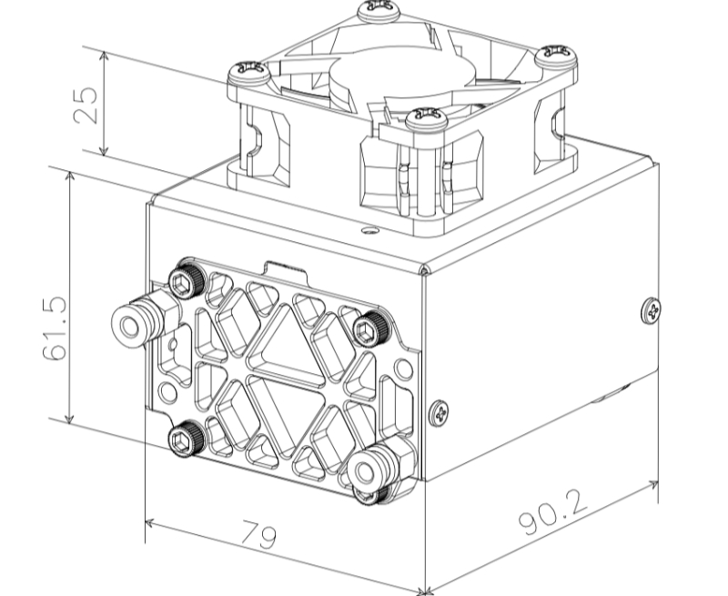 H2Gatech 100W Fuel Stack